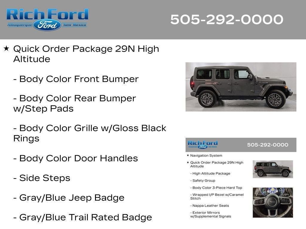 Used 2023 Jeep Wrangler Unlimited Sahara AWD/4WD image 98