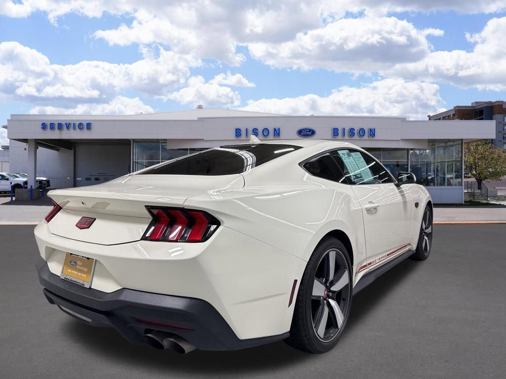 Certified 2025 Ford Mustang GT Premium w/ 60th Anniversary Package RWD image 3