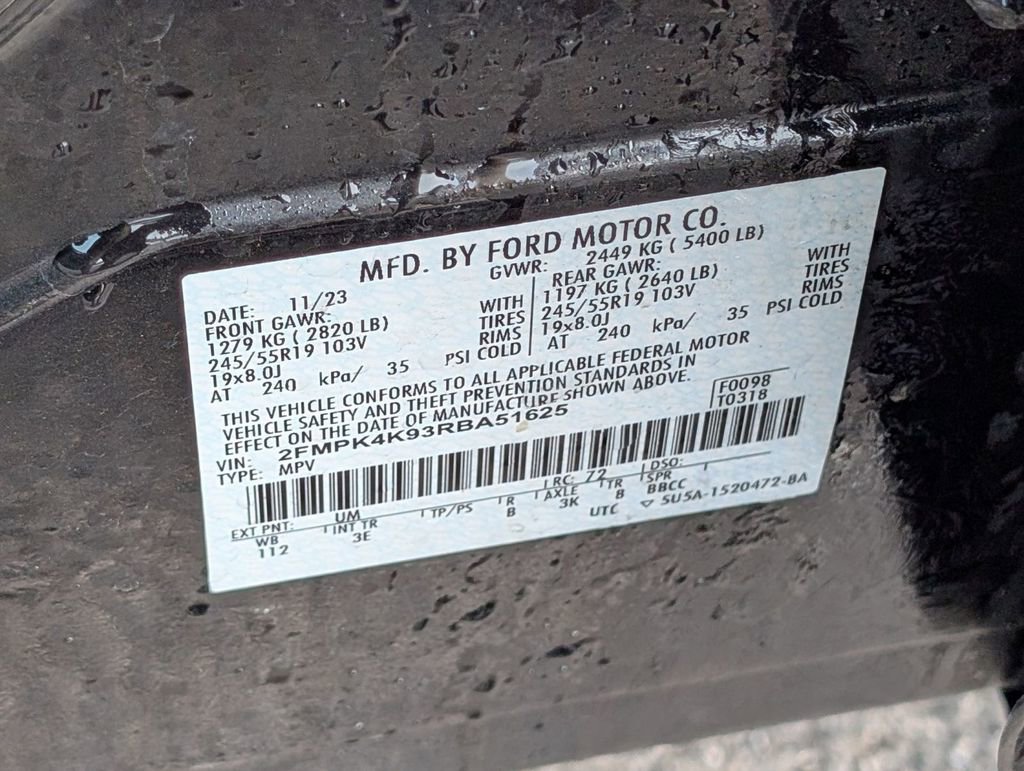 Certified 2024 Ford Edge Titanium image 53