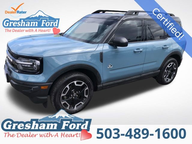 Certified 2022 Ford Bronco Sport Outer Banks