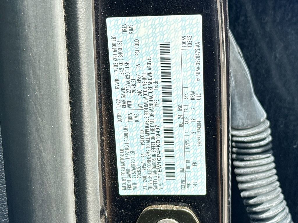 Certified 2023 Ford F150 XLT w/ Equipment Group 302A High RWD image 35