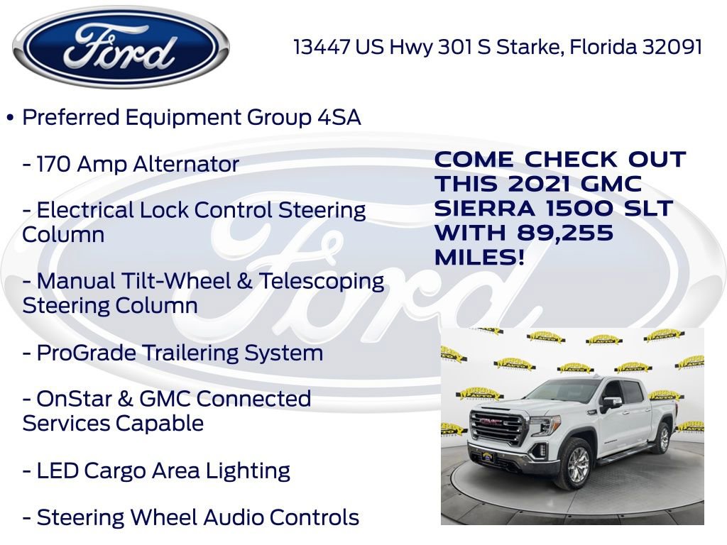 Used 2021 GMC Sierra 1500 SLT AWD/4WD image 30