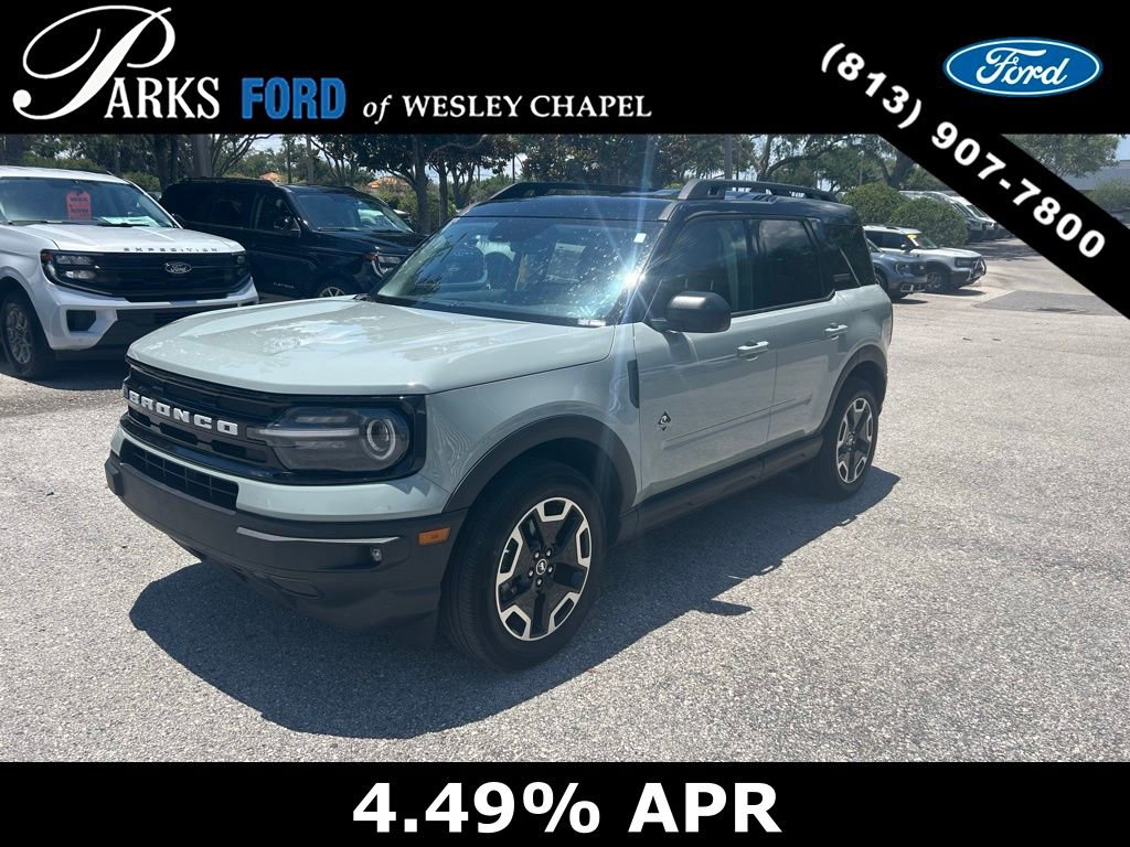 Certified 2024 Ford Bronco Sport Outer Banks