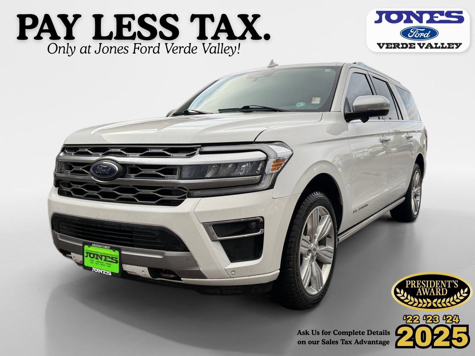 Certified 2023 Ford Expedition Max Platinum AWD/4WD image 1