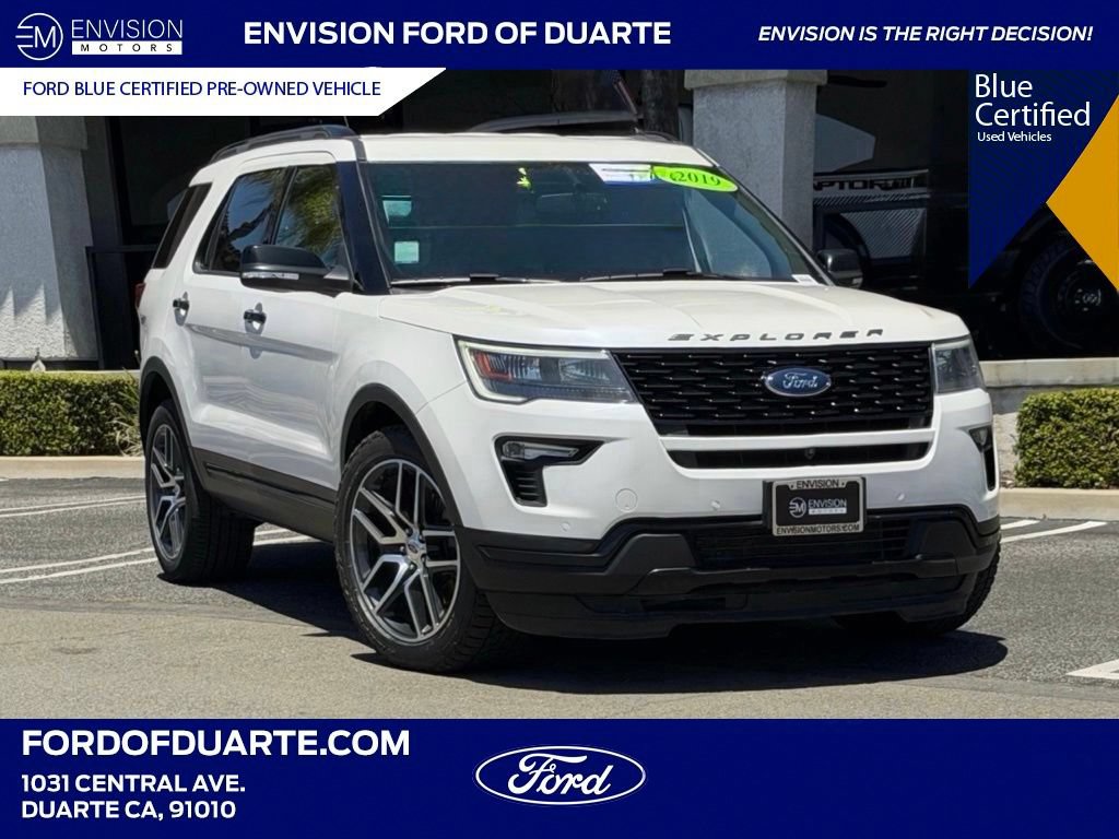 Certified 2019 Ford Explorer Sport w/ Equipment Group 401A AWD/4WD image 1