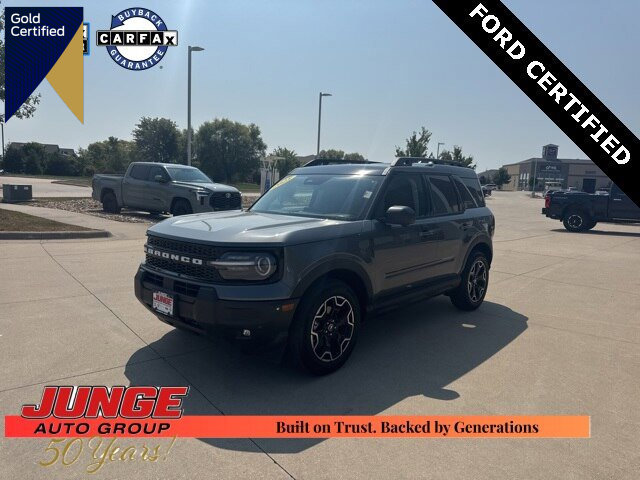 Certified 2025 Ford Bronco Sport Outer Banks w/ Outer Banks Tech Package+