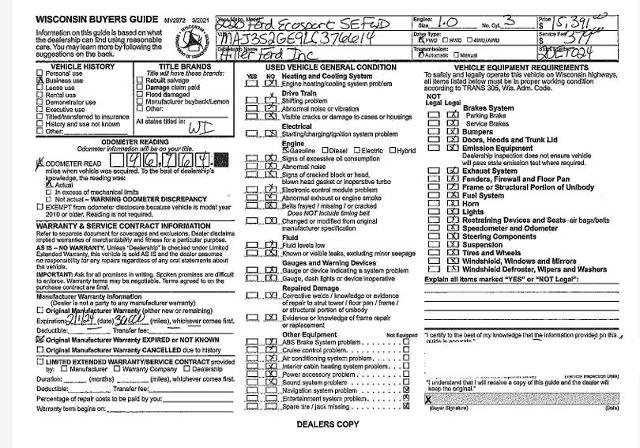 Certified 2020 Ford EcoSport SE image 39