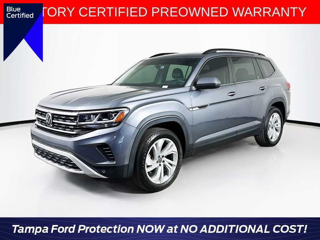 Used 2021 Volkswagen Atlas SE w/ Panoramic Sunroof Package