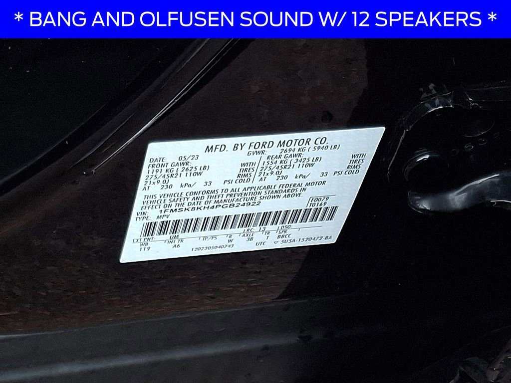 Certified 2023 Ford Explorer ST-Line w/ Class IV Trailer Tow Package image 29