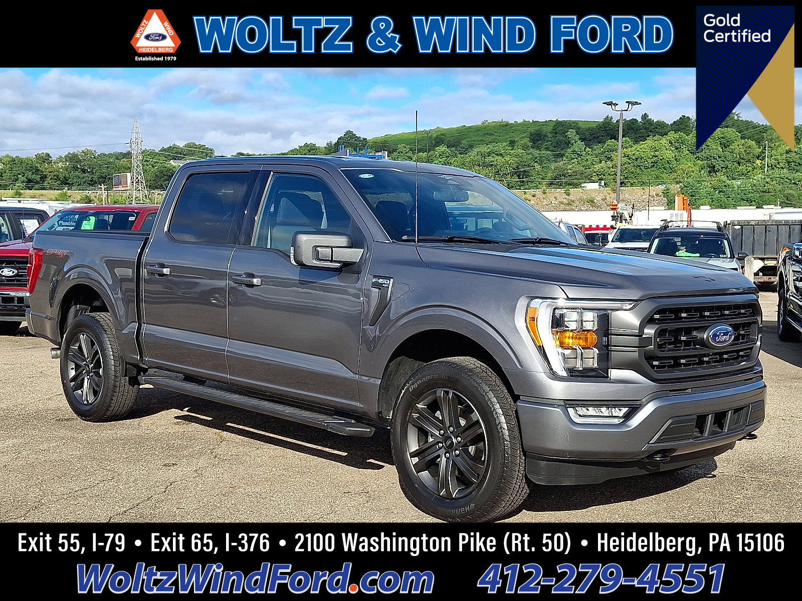 Certified 2023 Ford F150 XLT w/ Equipment Group 302A High