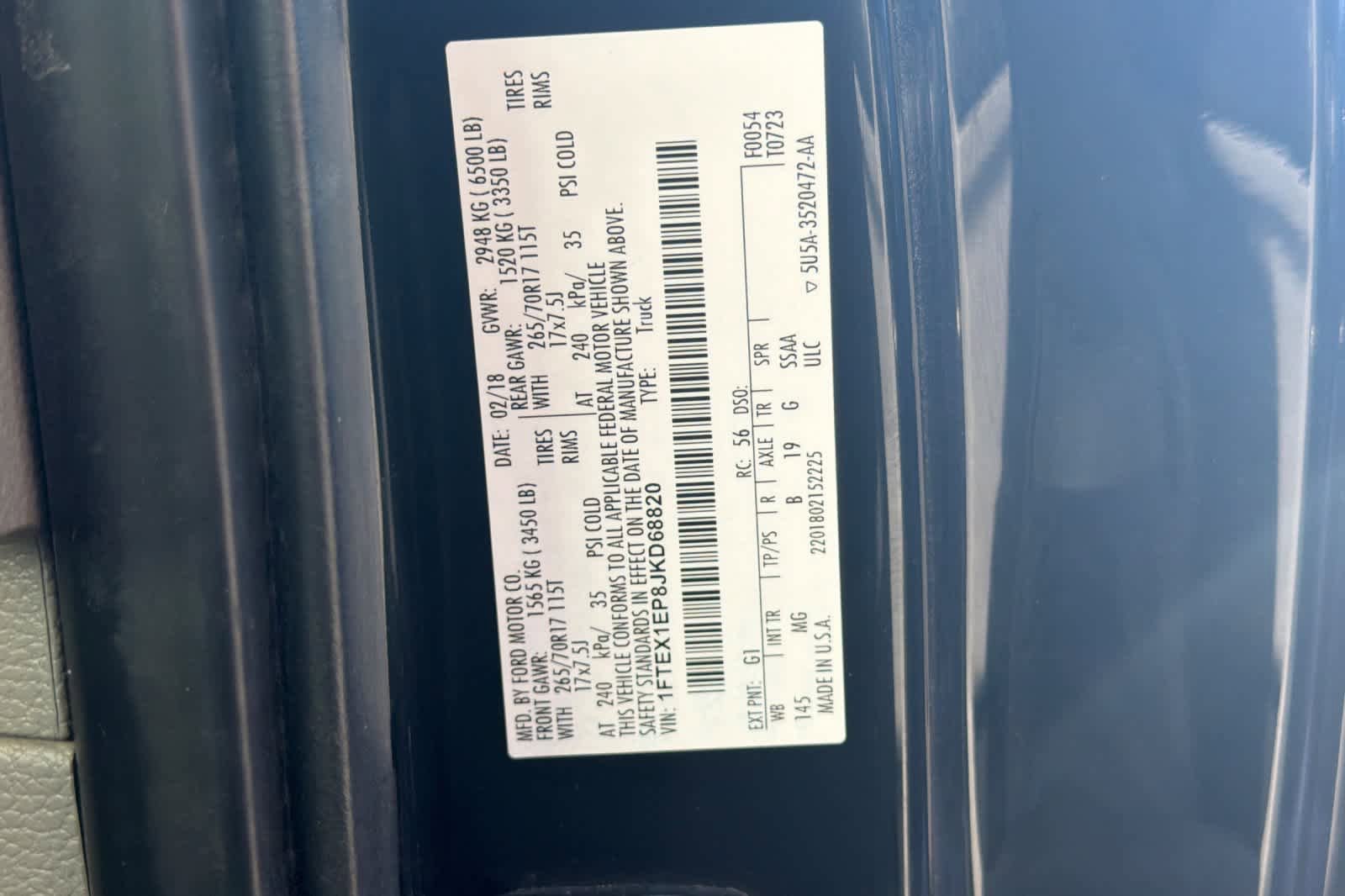 Certified 2018 Ford F150 XLT AWD/4WD image 2