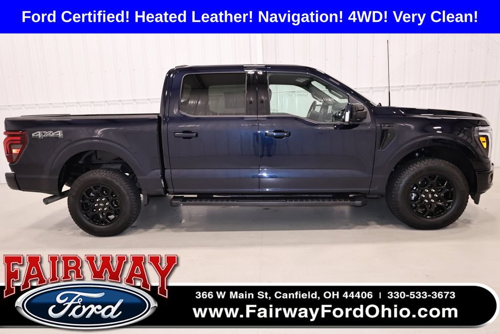 Certified 2025 Ford F150 Lariat w/ Bed Utility Package