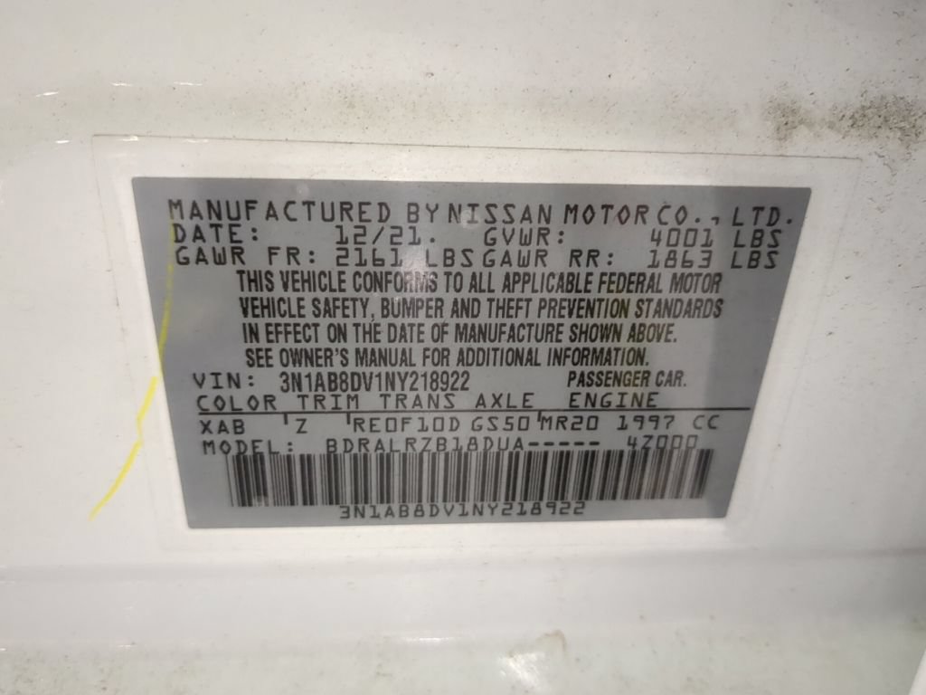 Used 2022 Nissan Sentra SR w/ Lighting Package FWD image 17