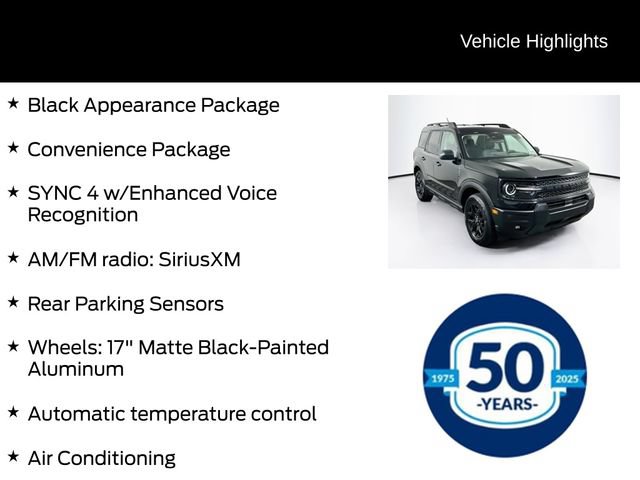 Certified 2025 Ford Bronco Sport Big Bend w/ Convenience Package AWD/4WD image 11