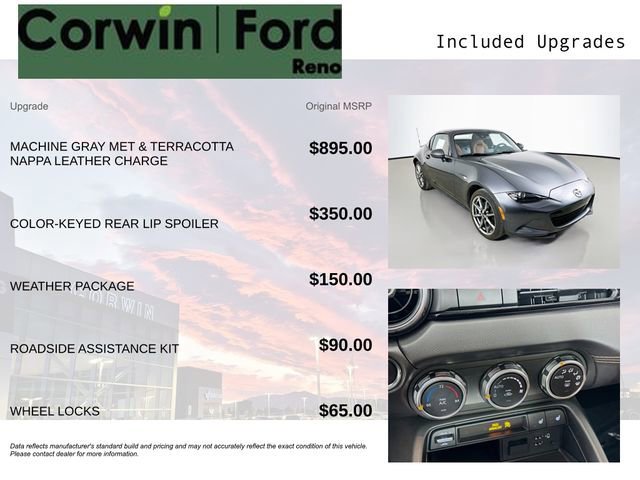 Used 2022 MAZDA MX-5 Miata RF Grand Touring w/ Weather Package image 10