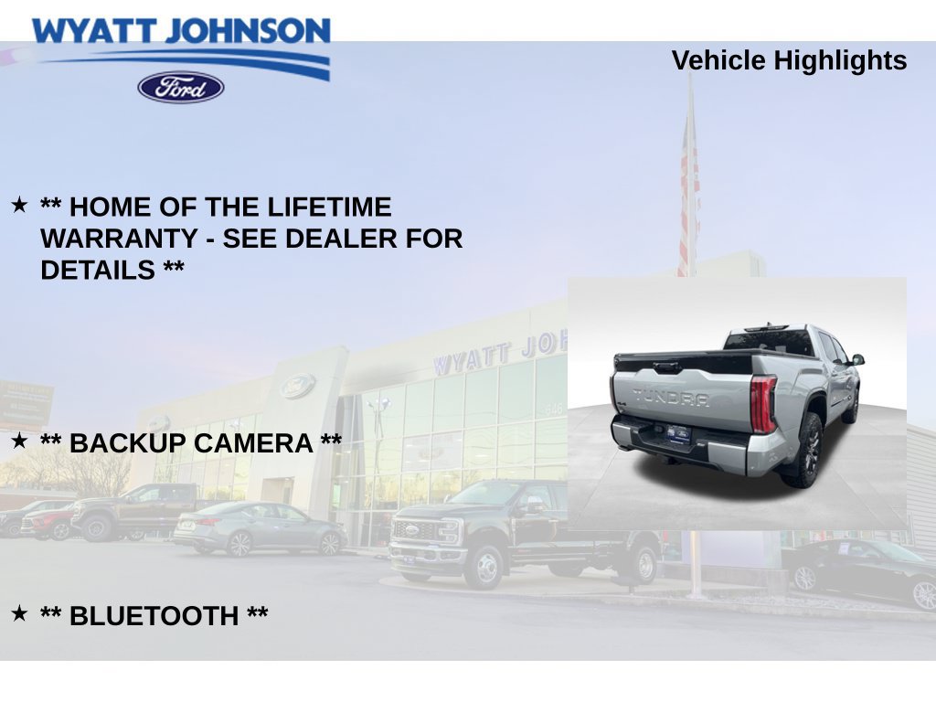 Used 2023 Toyota Tundra Platinum w/ Advanced Package AWD/4WD image 5