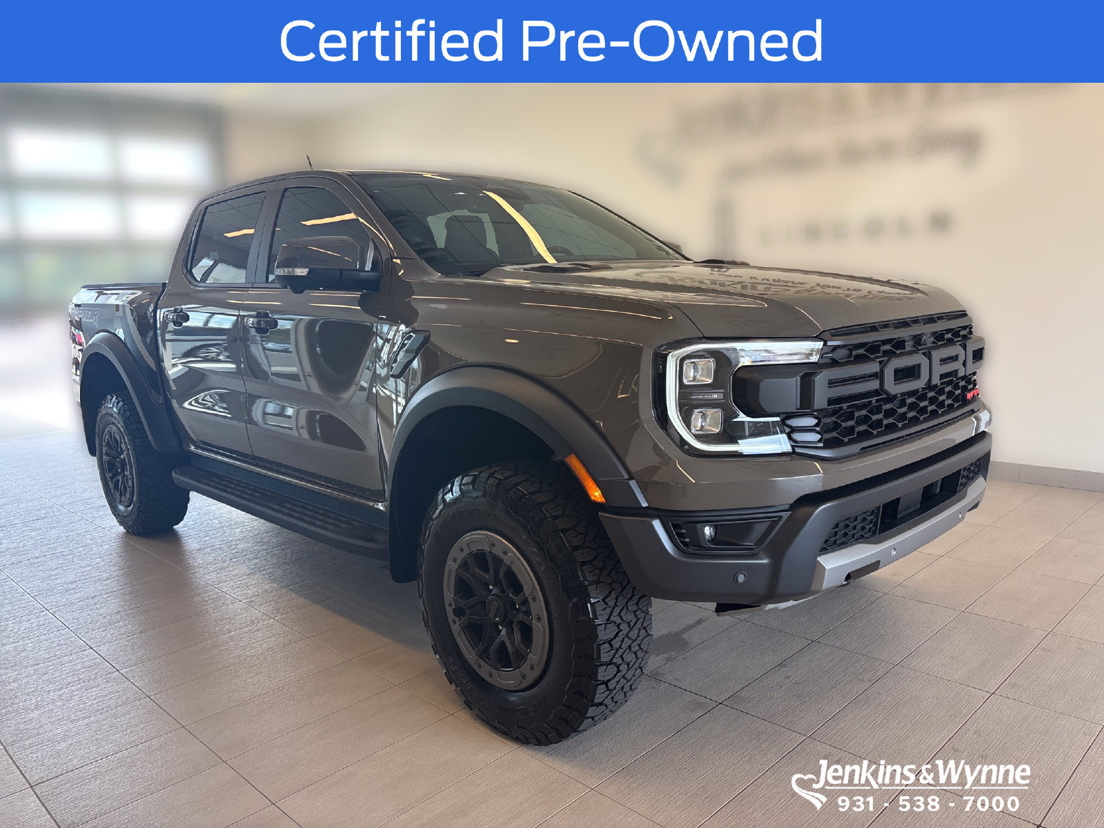 Certified 2025 Ford Ranger Raptor AWD/4WD image 1