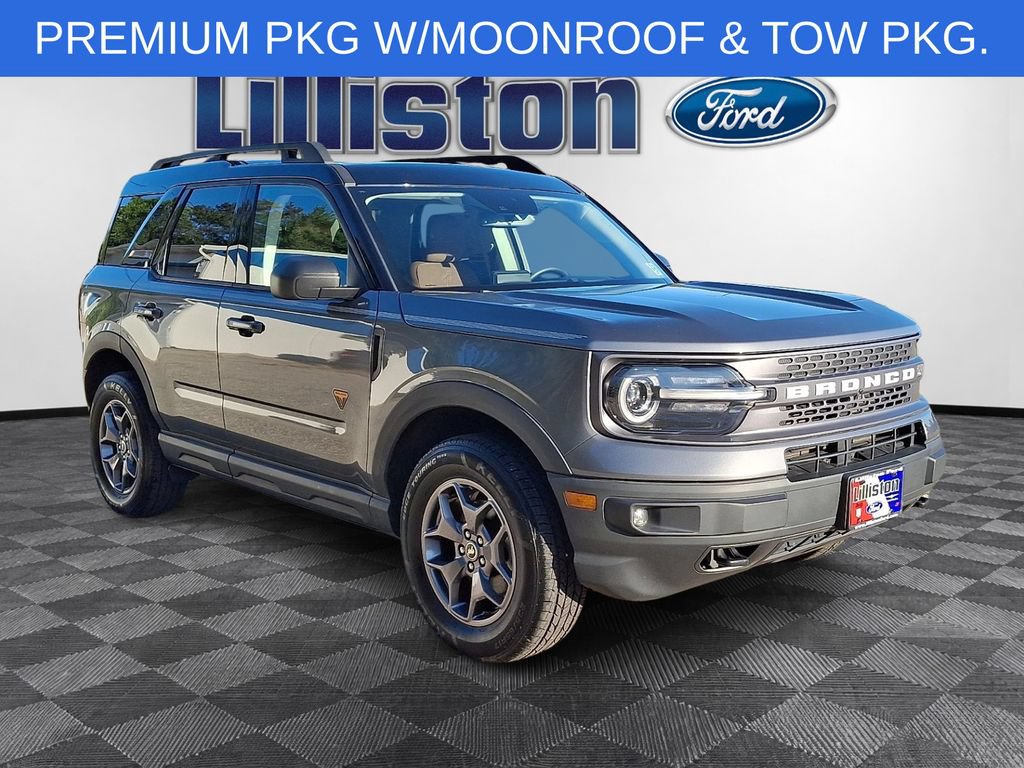 Certified 2024 Ford Bronco Sport Badlands w/ Premium Package AWD/4WD image 3