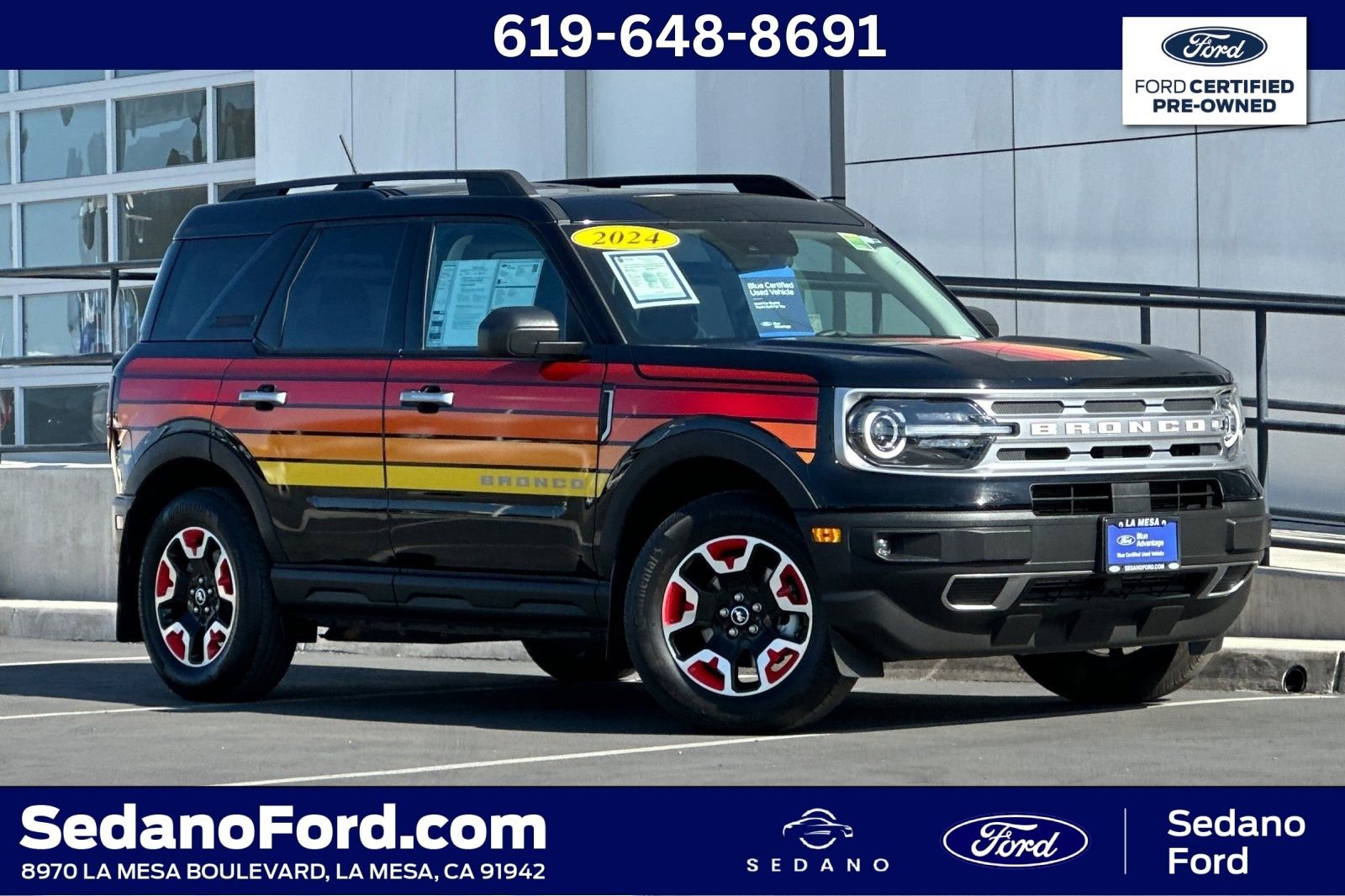 Certified 2024 Ford Bronco Sport Free Wheeling w/ Convenience Package