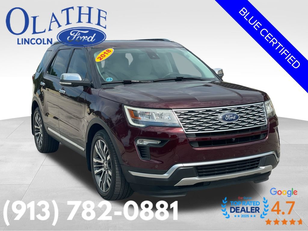 Certified 2018 Ford Explorer Platinum AWD/4WD image 8