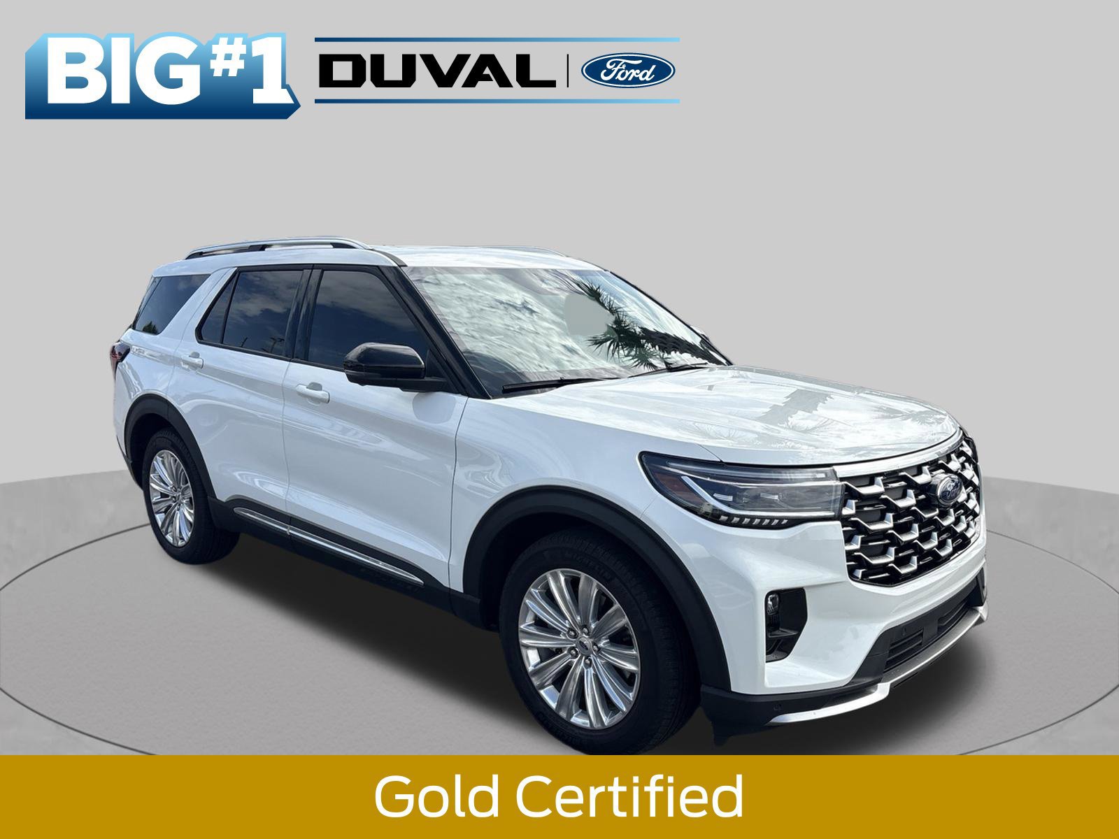 Certified 2025 Ford Explorer Platinum