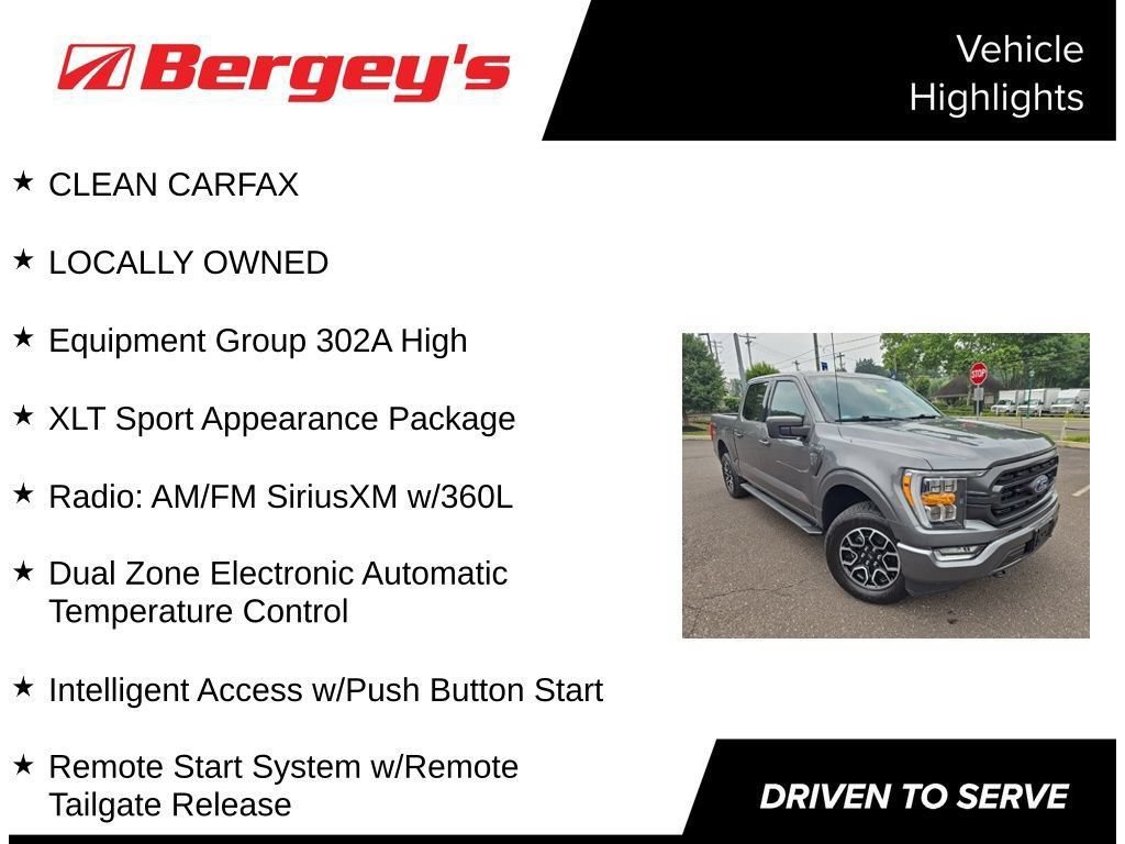 Certified 2022 Ford F150 XLT w/ Equipment Group 302A High AWD/4WD image 6