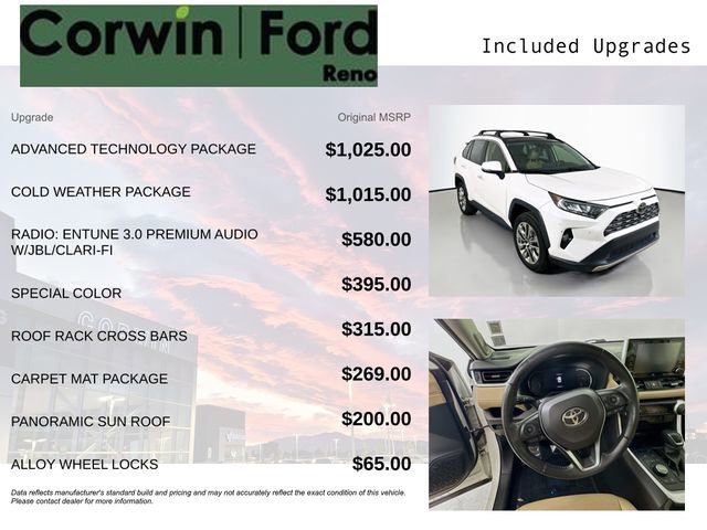 Used 2019 Toyota RAV4 Limited w/ Advanced Technology Package AWD/4WD image 10