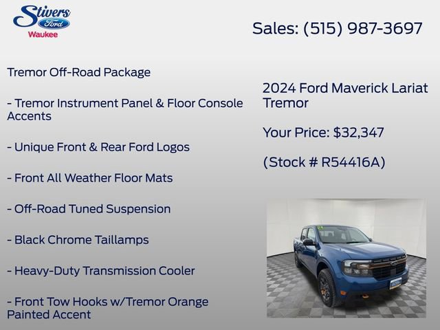 Certified 2024 Ford Maverick Tremor w/ Tremor Off-Road Package image 18