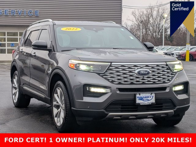 Certified 2022 Ford Explorer Platinum w/ Equipment Group 601A image 1