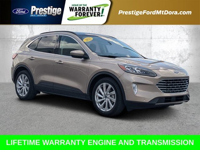 Certified 2021 Ford Escape Titanium w/ Titanium Elite Package