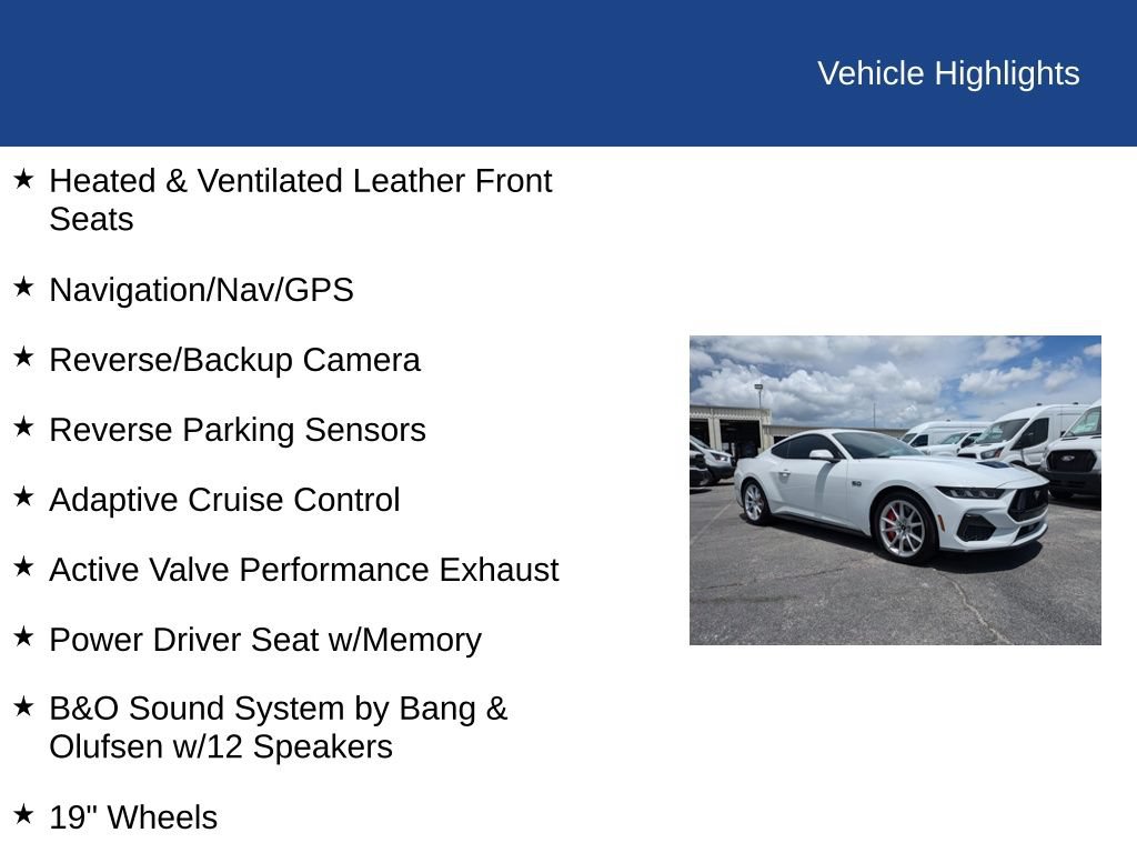 Certified 2025 Ford Mustang GT Premium RWD image 27