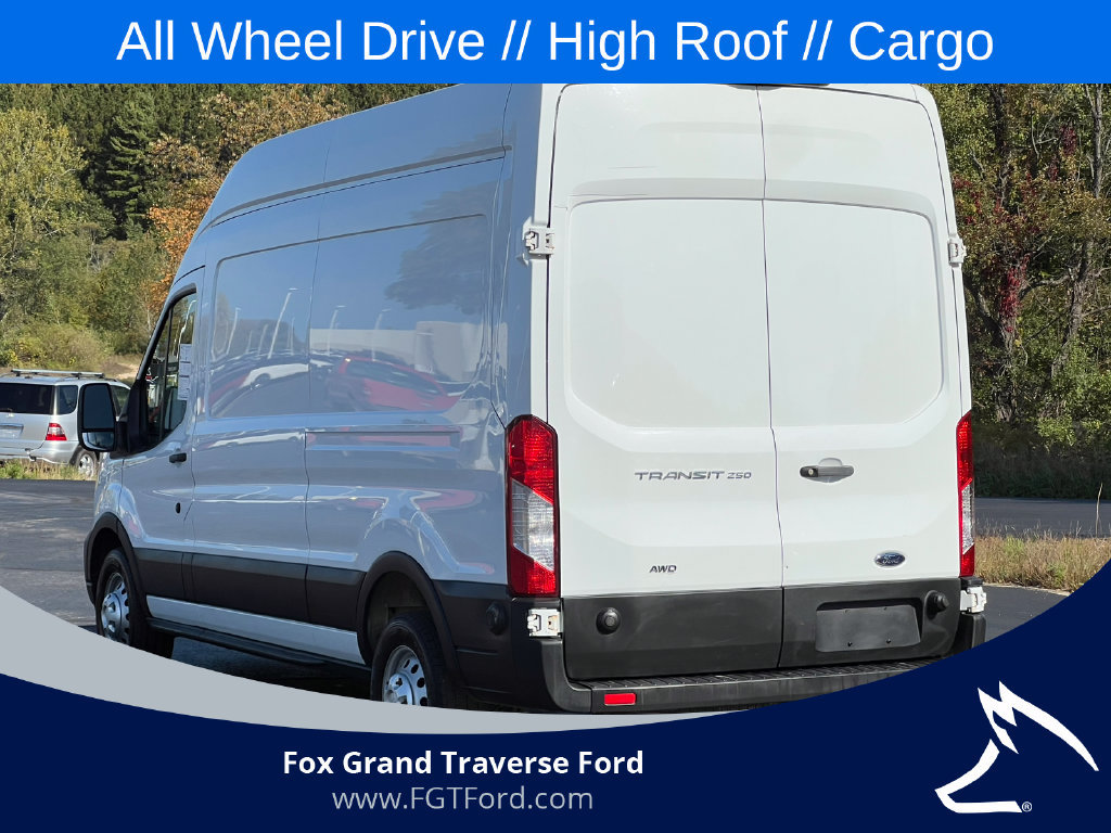 Certified 2024 Ford Transit 250 148 High Roof AWD w/ Load Area Protection Package image 29