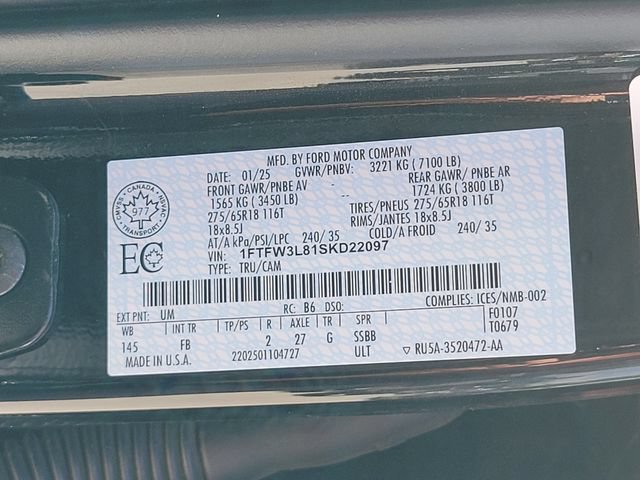 Certified 2025 Ford F150 XLT AWD/4WD image 16