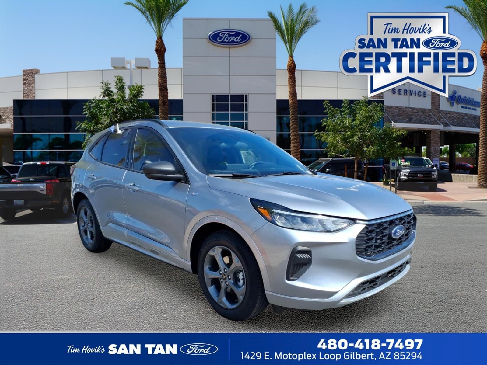 Certified 2024 Ford Escape ST-Line w/ Tech Pack #1 FWD image 1