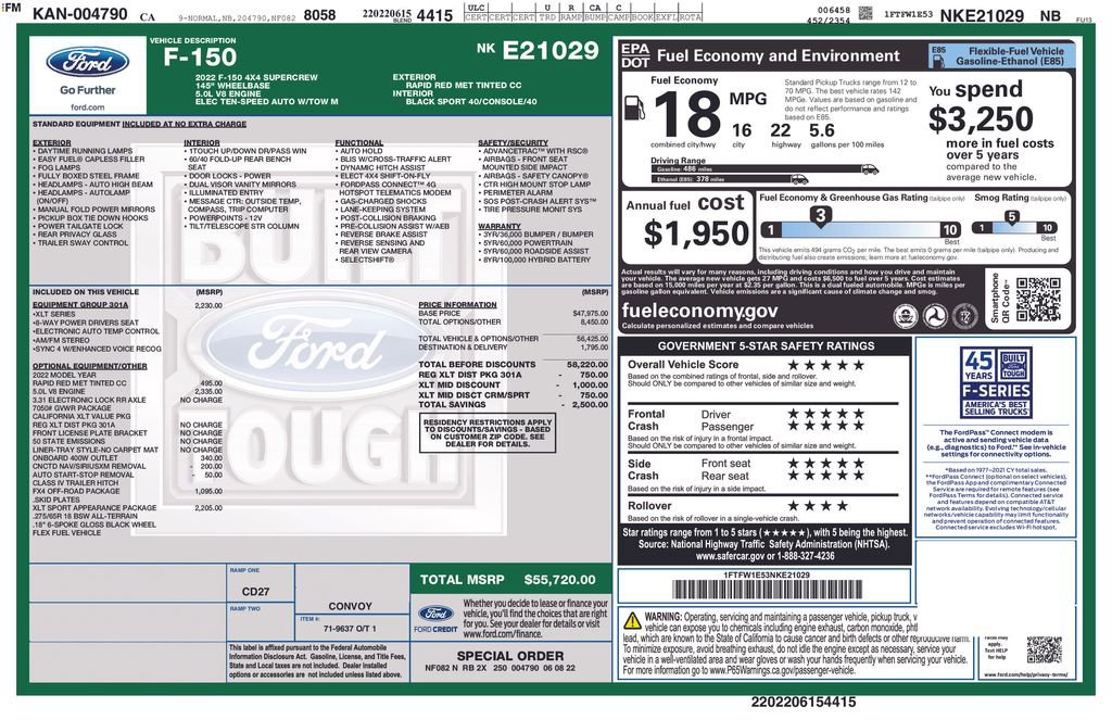 Certified 2022 Ford F150 XLT w/ Equipment Group 301A Mid AWD/4WD video 2