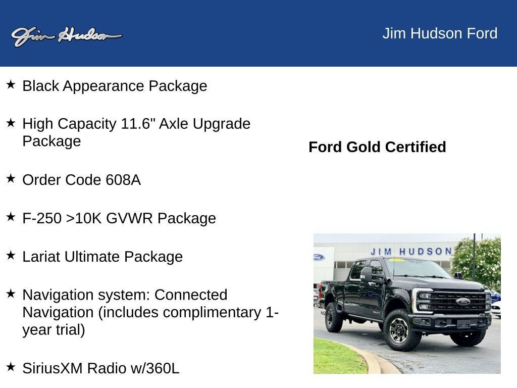 Certified 2024 Ford F250 Lariat w/ Lariat Ultimate Package AWD/4WD image 12