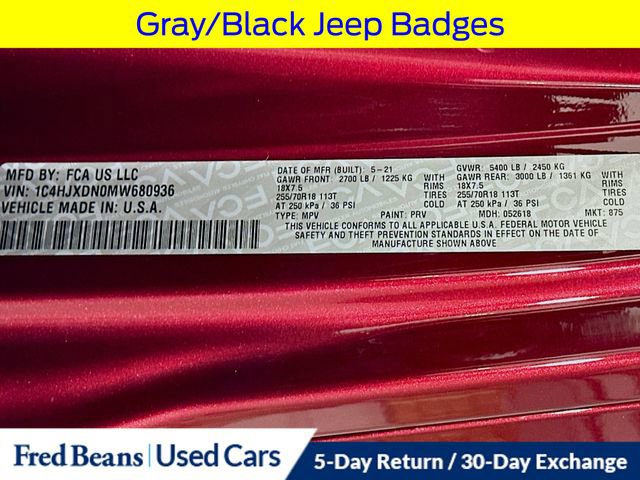 Used 2021 Jeep Wrangler Unlimited Sport image 39