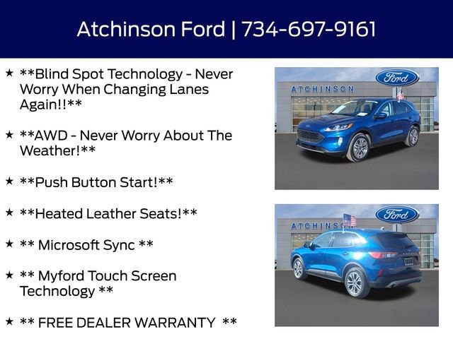 Certified 2022 Ford Escape SEL image 9