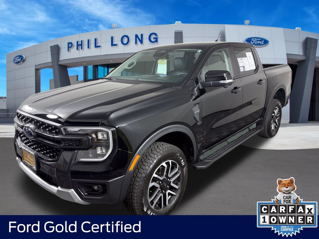 Certified 2025 Ford Ranger Lariat w/ FX4 Off-Road Package AWD/4WD 360° Tour
