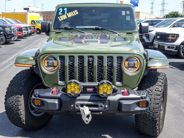 Used 2021 Jeep Wrangler Unlimited Rubicon w/ Xtreme Recon 35" Tire Package AWD/4WD image 4