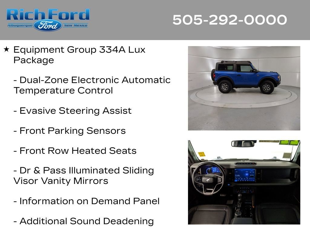 Certified 2022 Ford Bronco Badlands image 22