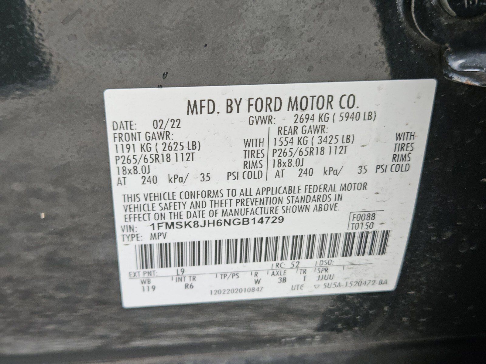 Certified 2022 Ford Explorer Timberline image 35