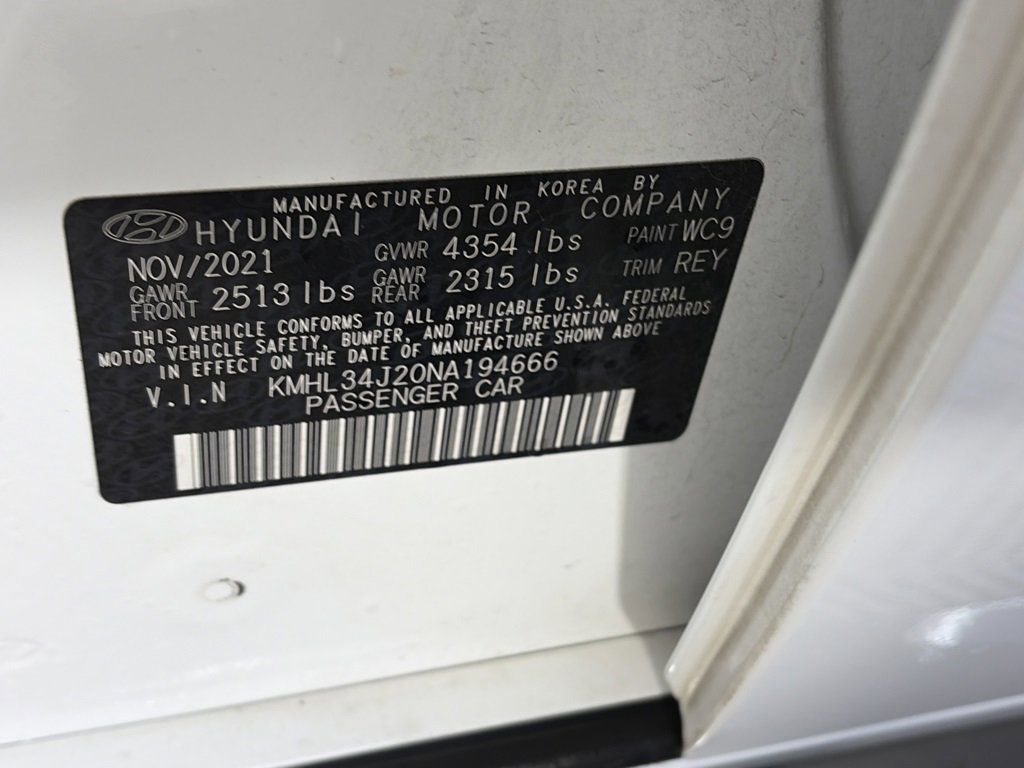 Used 2022 Hyundai Sonata Limited w/ Cargo Package image 9