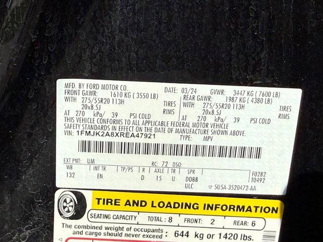 Certified 2024 Ford Expedition Max Limited AWD/4WD image 29