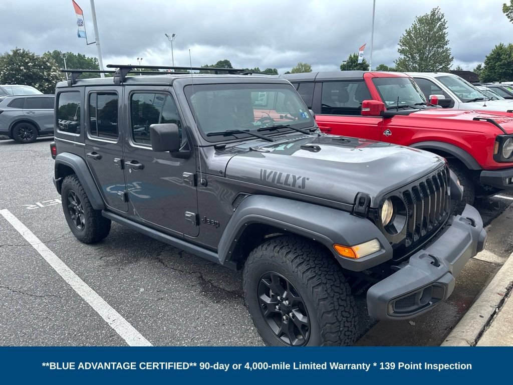 Used 2021 Jeep Wrangler Unlimited Sport AWD/4WD image 2