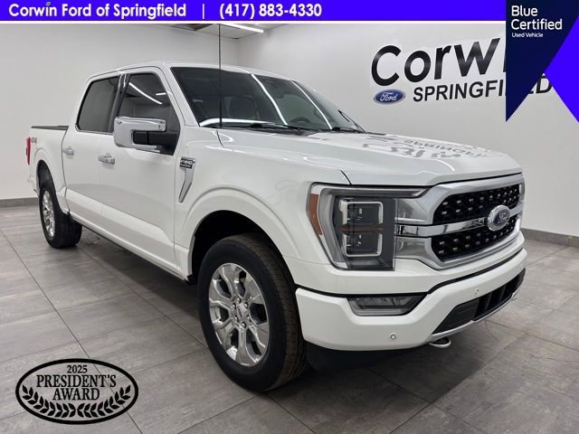 Certified 2022 Ford F150 Platinum