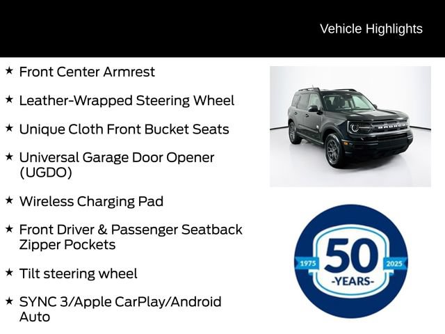Certified 2022 Ford Bronco Sport Big Bend w/ Convenience Package AWD/4WD image 16
