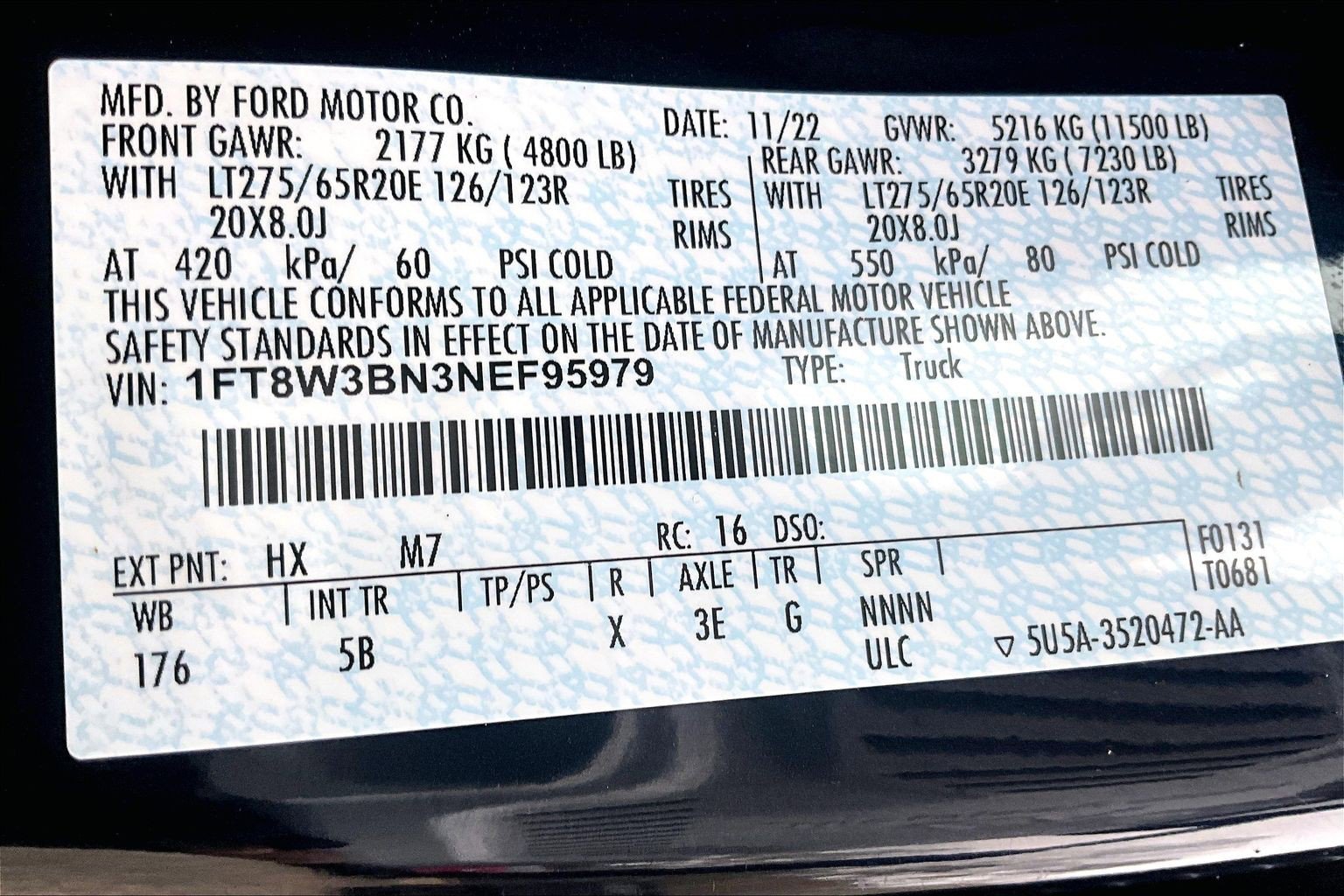 Certified 2022 Ford F350 Lariat w/ Lariat Ultimate Package AWD/4WD image 32