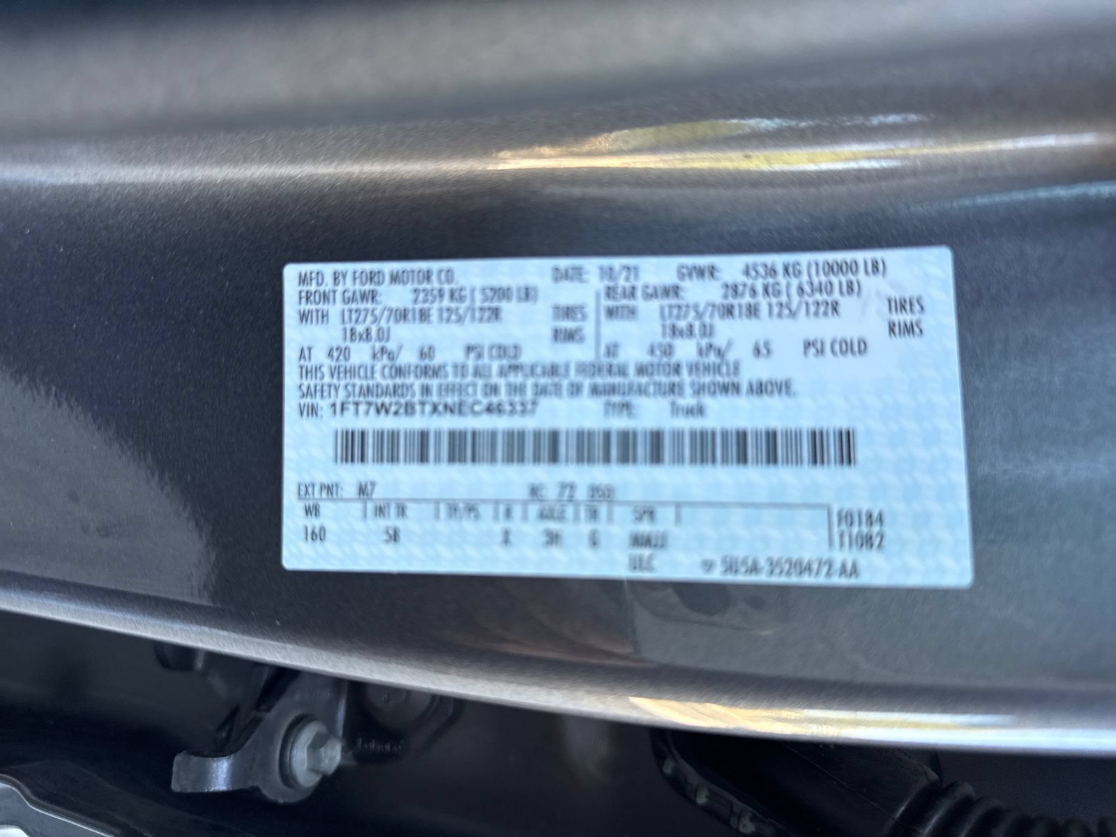 Certified 2022 Ford F250 Lariat w/ Lariat Ultimate Package AWD/4WD image 30