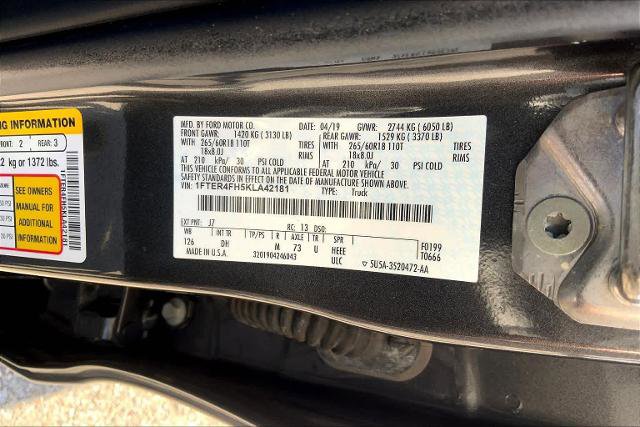 Certified 2019 Ford Ranger Lariat w/ FX4 Off-Road Package image 33